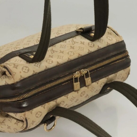 LOUIS VUITTON Monogram Mini Josephine PM Hand Bag Khaki - Picture 6 of 15